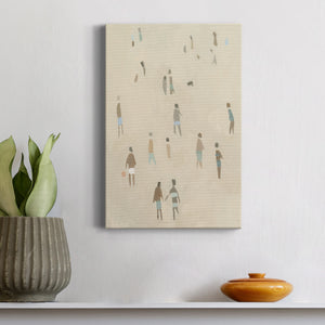 Beach Goer I Premium Gallery Wrapped Canvas - Ready to Hang