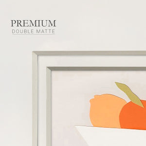 Sumo Citrus I Premium Framed Print Double Matboard