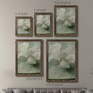 Coming Rain I - Barnwood Framed Canvas Set