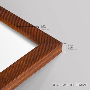 Colorful geometric landscape artwork depicting a coastal view with blue waters and green hills during daytime