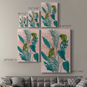 The Tropical Song IV Premium Gallery Wrapped Canvas - Ready to Hang