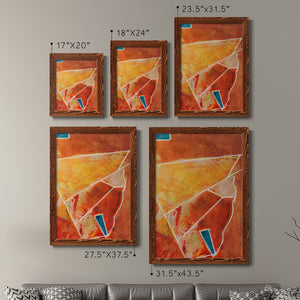 Primary Connection III - Barnwood Framed Canvas Set