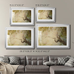 Verdant April - Modern Framed Art Print