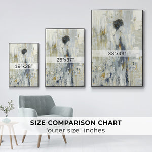 Fond Reflections - Framed Premium Gallery Wrapped Canvas L Frame - Ready to Hang