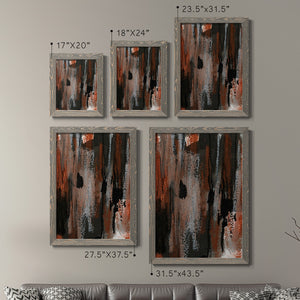 Loft Pastel VII - Barnwood Framed Canvas Set