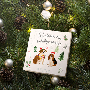 Holidogs II, Handmade Ornament