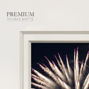 Sky Bloom- Premium Framed Print Double Matboard