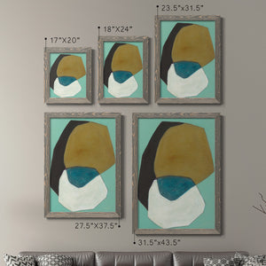 Boulder I - Barnwood Framed Canvas Set