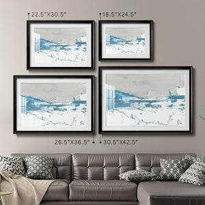 Meta Land I - Modern Framed Art Print