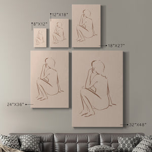 Sketched Pose II - Canvas Art Print