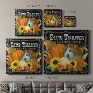 Harvest Greetings II-Premium Gallery Wrapped Canvas - Ready to Hang