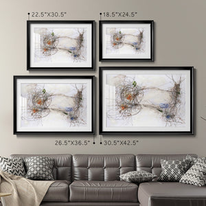 Earth Systems I - Modern Framed Art Print