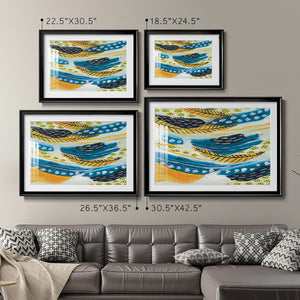 Feathery I - Modern Framed Art Print