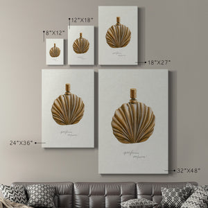 Gilded Toiletries II Premium Gallery Wrapped Canvas - Ready to Hang