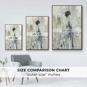 Fond Reflections - Framed Premium Gallery Wrapped Canvas L Frame - Ready to Hang