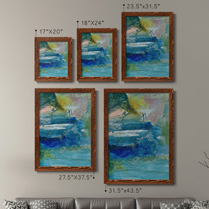 Spring Winds VII - Barnwood Framed Canvas Set
