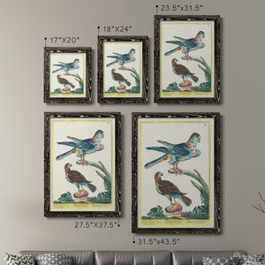 Pastel Birds III - Premium Framed Canvas 2 Piece Set - Ready to Hang