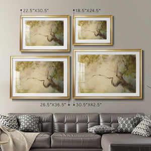 Verdant April - Modern Framed Art Print