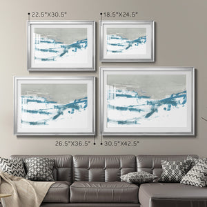 Meta Land III - Modern Framed Art Print