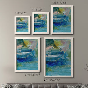 Spring Winds VII - Barnwood Framed Canvas Set