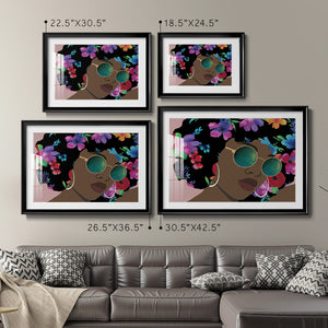 Butterfly Diva II - Modern Framed Art Print
