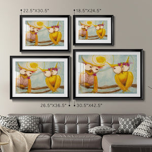 Hoos Branch for Two - Modern Framed Art Print