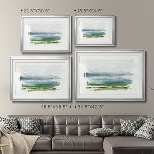 Coastline Splash III - Modern Framed Art Print