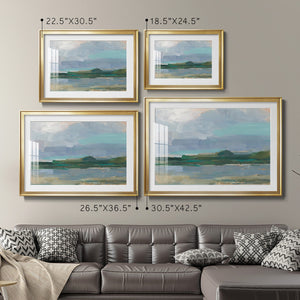 Twilight Vista Study I - Modern Framed Art Print