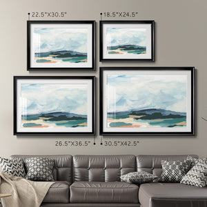 Pastel Vista I - Modern Framed Art Print