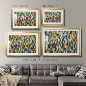 Confetti II - Modern Framed Art Print