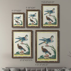 Pastel Birds III - Premium Framed Canvas 2 Piece Set - Ready to Hang