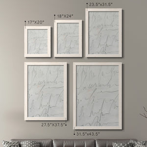 Scrabble I - Barnwood Framed Canvas Set