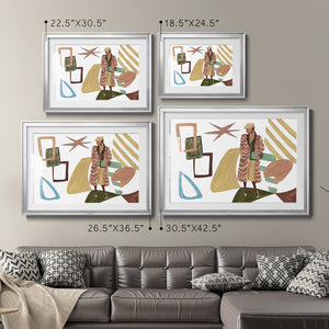 Vintage Vibes I - Modern Framed Art Print