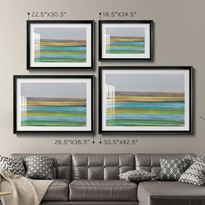 Parallel Striae I - Modern Framed Art Print
