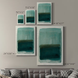 Seaglass Windowpane I - Canvas Art Print