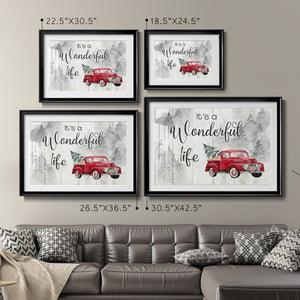 Indigo Kelp I - Modern Framed Art Print