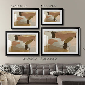 Almondine II Premium Framed Print - Ready to Hang