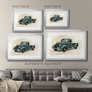 Pickup II - Modern Framed Art Print