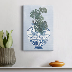 Moonlight Vase II Premium Gallery Wrapped Canvas - Ready to Hang