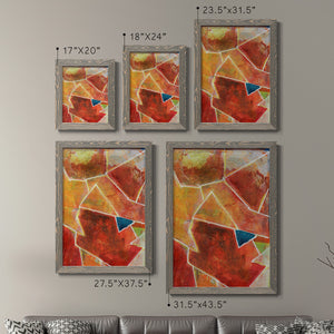 Primary Connection VII - Barnwood Framed Canvas Set