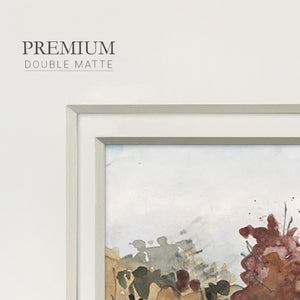 The Autumn View II Premium Framed Print Double Matboard