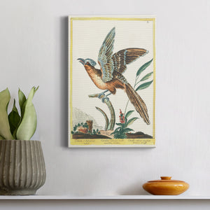 Pastel Birds IV Premium Gallery Wrapped Canvas - Ready to Hang