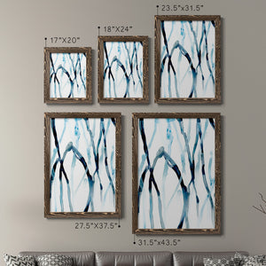 Runnel I - Barnwood Framed Canvas Set