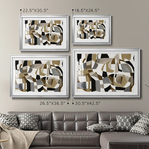 Circle Game - Modern Framed Art Print