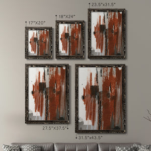 Loft Pastel V - Barnwood Framed Canvas Set