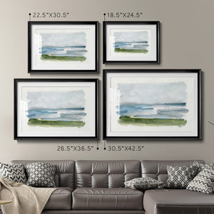 Coastline Splash II - Modern Framed Art Print