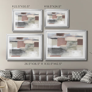 Bright Pastel - Modern Framed Art Print