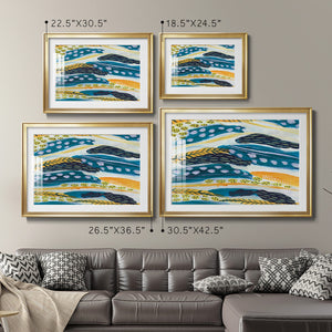 Feathery IV - Modern Framed Art Print