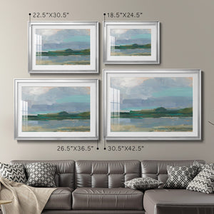 Twilight Vista Study I - Modern Framed Art Print
