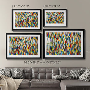 Confetti II - Modern Framed Art Print